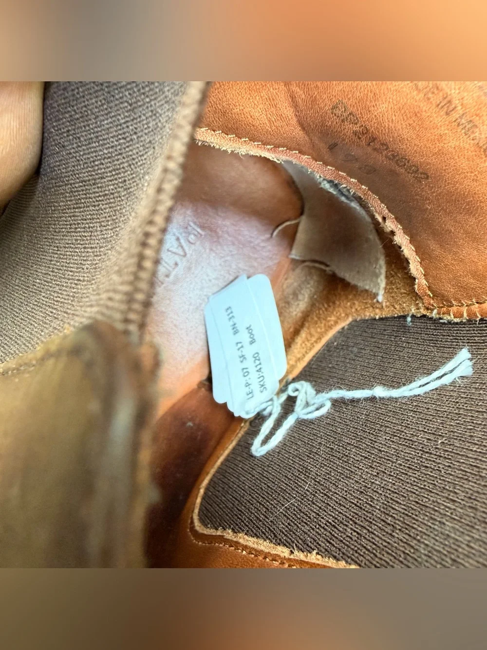 Portland Leather Patina Chelsea Men's size 11 Brown Leather Chelsea Boots